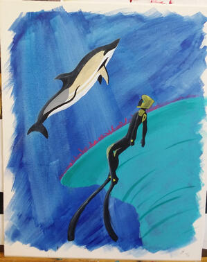 Abzu painting