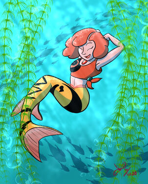 Coral’s day out
