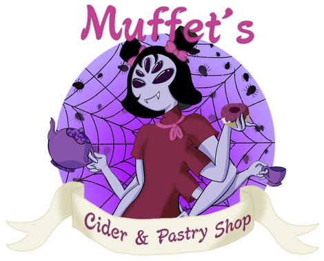 Muffet logo design